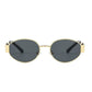 Retro Round Oval Sunglasses For Women