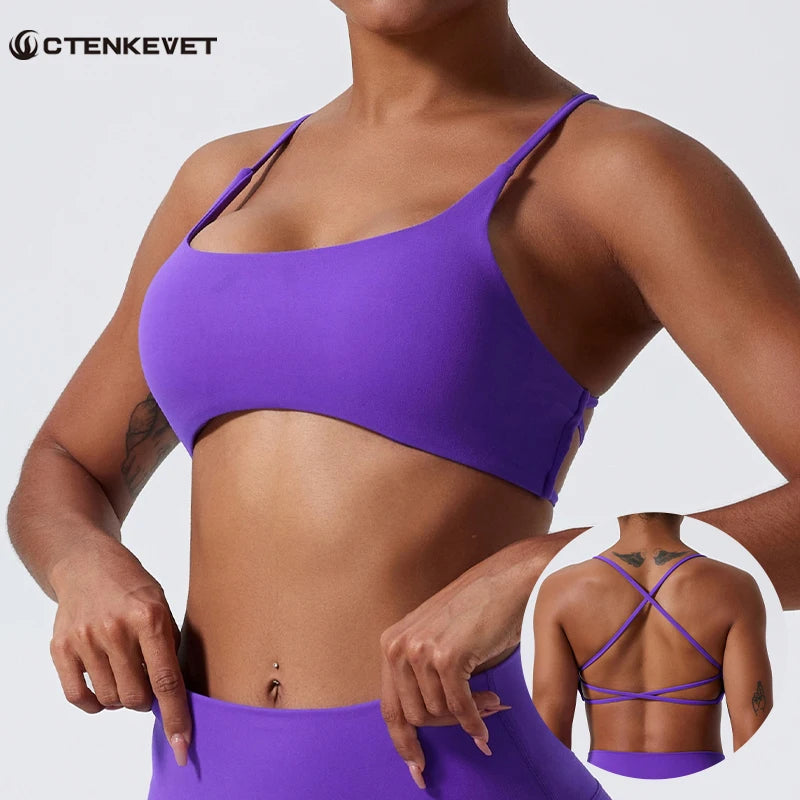 Sports Bralette Gym Top